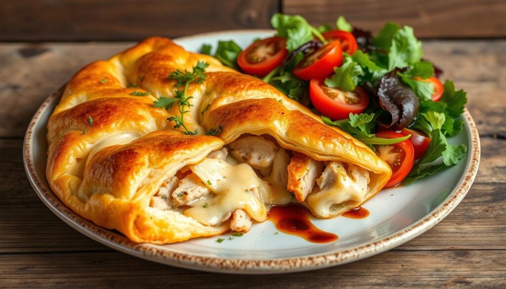 chicken and cheese jalousie