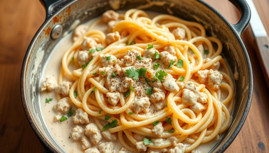 creamy chicken pasta